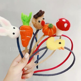 [Mã SKAMCLU8 giảm 10% cho đơn từ 100K] Cài Tóc Thú Bông Nhỏ