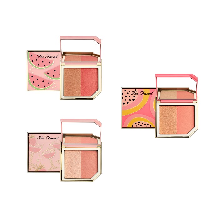 HỘP PHẤN MÁ ĐÔI TOO FACED TUTTI FRUIT COCKTAIL BLUSH DUO 6.32G CHÍNH HÃNG - 3973