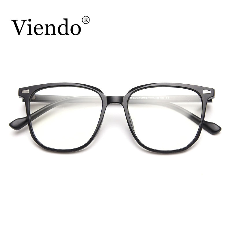 Mắt kính cận VIENDO đổi màu chống ánh sáng xanh thời trang cho nam và nữ 0-6.0 độ (cắt theo yêu cầu)