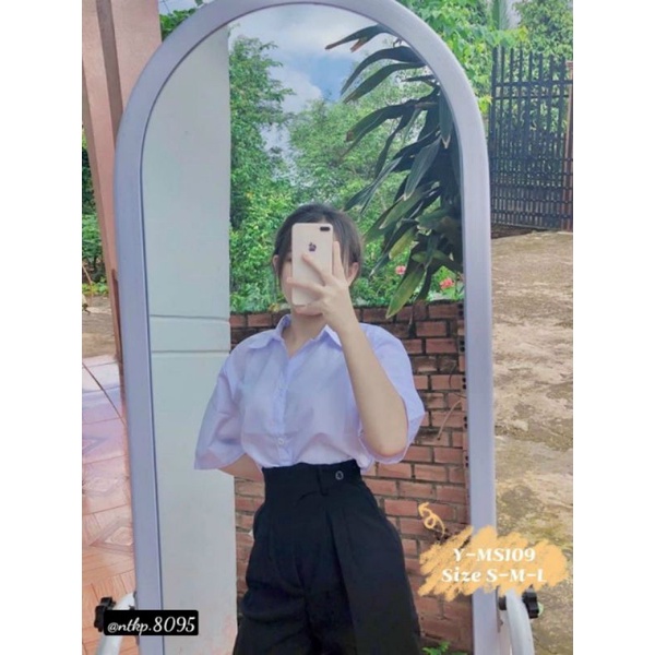 QUẦN TÂY KIỂU NÚT LỆCH LƯNG CAO