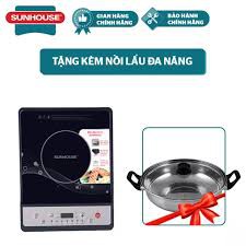 Bếp từ SUNHOUSE SHD6149 tặng kèm nồi lẩu