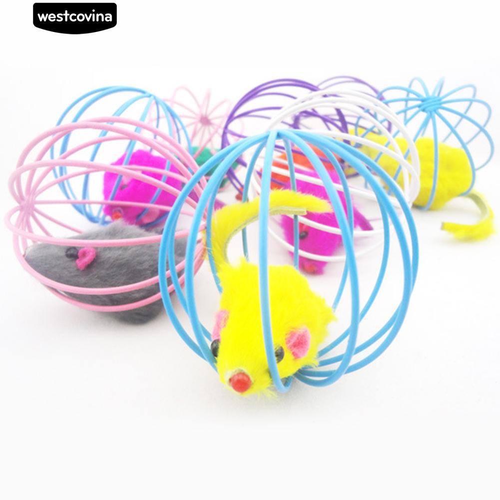 Quả Bóng Chuột Giả Đồ Chơi Cho Mèo