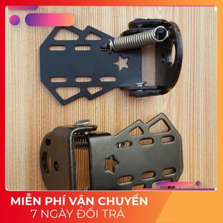 Gác chân sau xe đạp - gác chân thép
