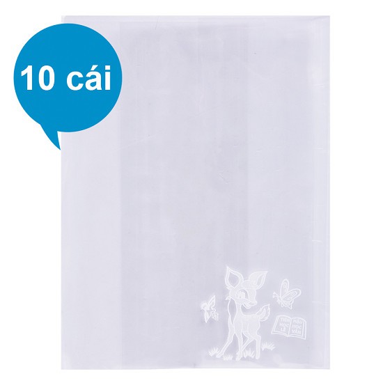 -GIẤY KIẾNG BAO SÁCH-BAO TẬP LOẠI 1 HIỆU CON NAI Dọc 24.2cm x Ngang 38.2 CHUẨN SÁCH GIÁO KHOA