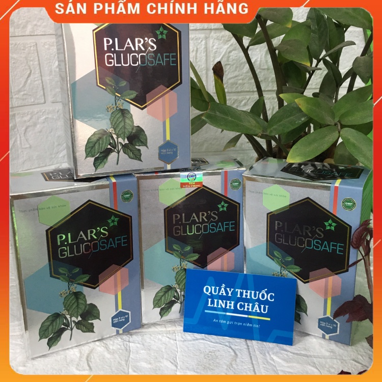 Viên uống hỗ trợ hạ đường huyết P.lar’s Glucosafe hộp 30 viên