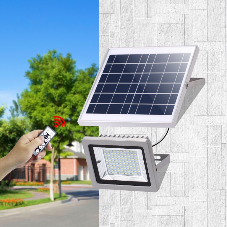 ĐÈN NĂNG LƯỢNG MẶT TRỜI MAX TECH 60W - 100W SOLAR LIGHT - PIN SẠC TRỌN DỜI - CHỐNG NƯỚC IP67- bảo hành 1 năm