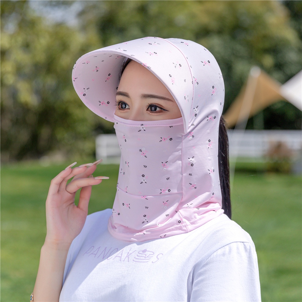 Nón Lụa Mát Chống Tia Cực Tím Cho Mặt