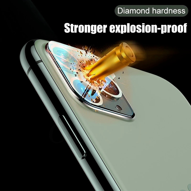 Kính cường lực 3d trong suốt HD bảo vệ camera che phủ toàn diện thích hợp cho iPhone13 Mini Pro Max