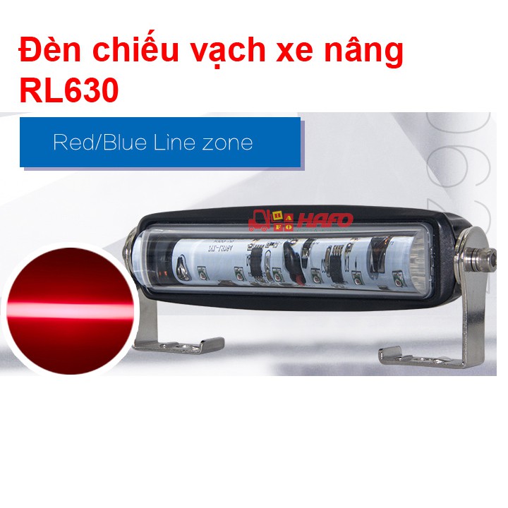 Đèn chiếu vạch xe nâng 12V 24V 48V,  Đèn cảnh báo vạch LED xe nâng 12V 24V 48V