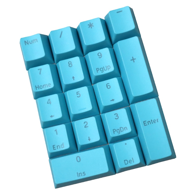 Set 17 Nút Bàn Phím Cơ OEM PBT Nhuộm Màu In Hình Nhóm Nhạc btsg