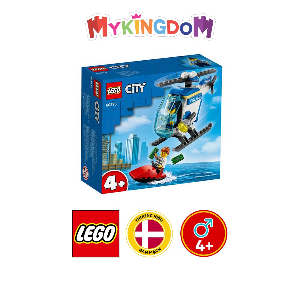 LEGO City Trực Thăng Truy Bắt Trên Biển 60275