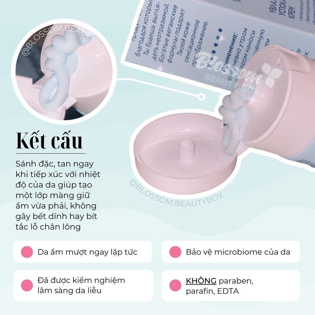Kem dưỡng Eveline Water B0mb Beauty & Glow cấp nước 75ML
