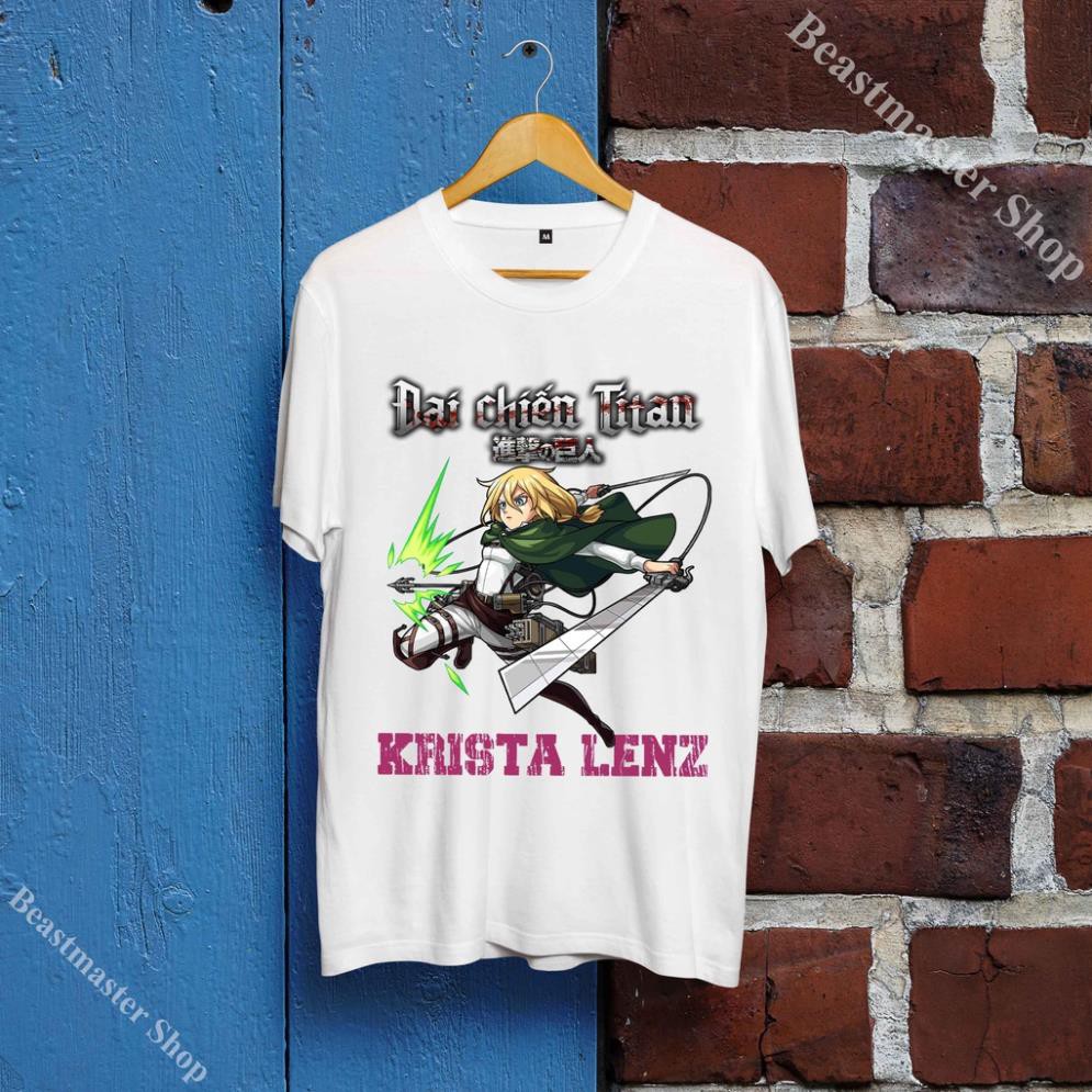 [DISCOUNT]💚 Áo Unisex Krista Lenz - Áo Unisex Attack on Titan - Krista Lenz T-Shirt cá tính - KL-008