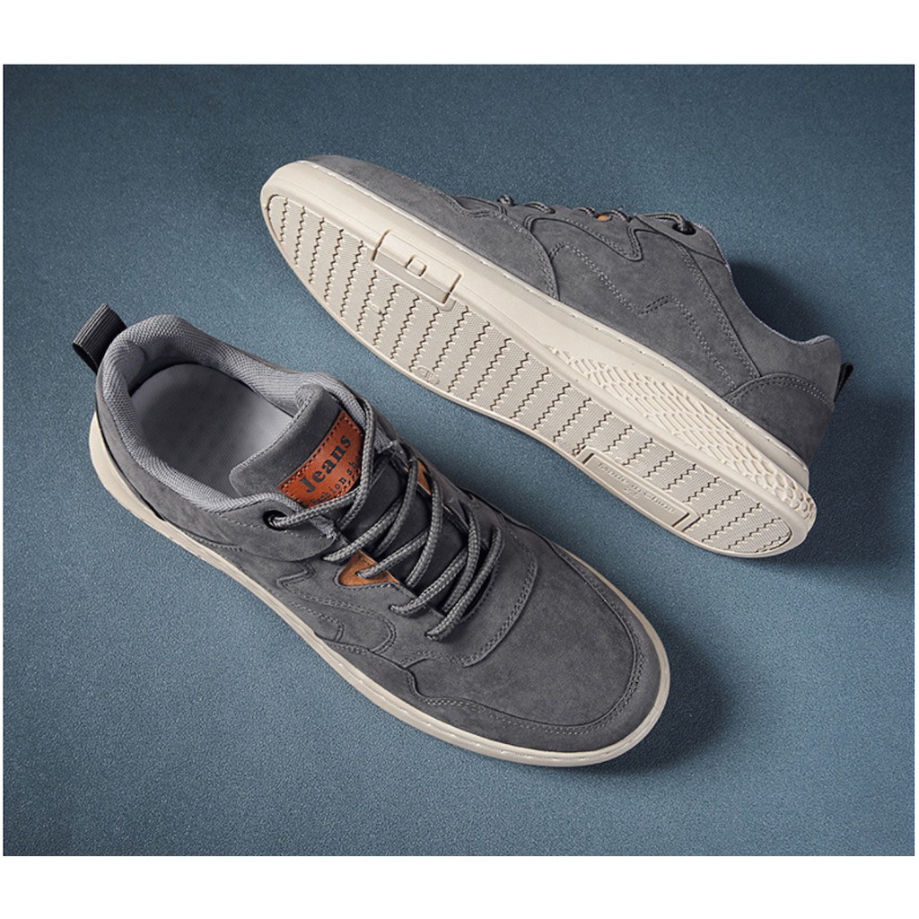 Giày Nam Da Lộn Thời Trang HOT - Sneaker Nam Cao Cấp [Hàng Nhập Khẩu] - PB.Style - PB009 | BigBuy360 - bigbuy360.vn