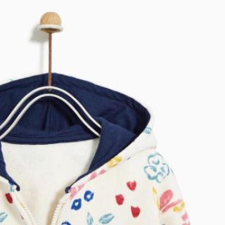 Bộ nỉ khóa zara