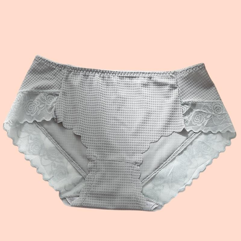 Quần Lót Nữ Cotton Viền Ren SU Official, Quần Xì Ren Nâng Mông 2097