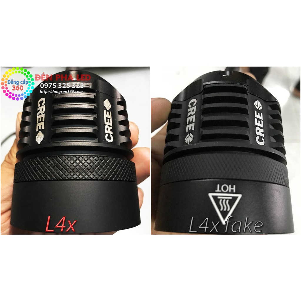 CHÍNH HÃNG - Đèn trợ sáng L4x xml2 (tỏa) 40W - BH 12 tháng - hàng XỊN