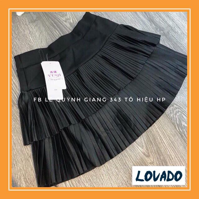 Chân váy xếp ly ( 2 tầng đều ly nhỏ) duyên sáng