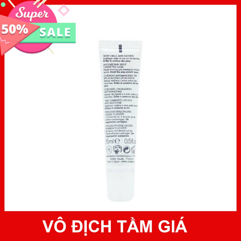 [CHÍNH HÃNG] Uriage Kem Dưỡng Môi Bariederm Cica - Levres Baume Protecteur 15ml
