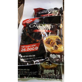 NESCAFE CAFÉ VIỆT/ CÀ PHÊ ĐEN ĐÁ bịch 560G (35 gói x 16g)