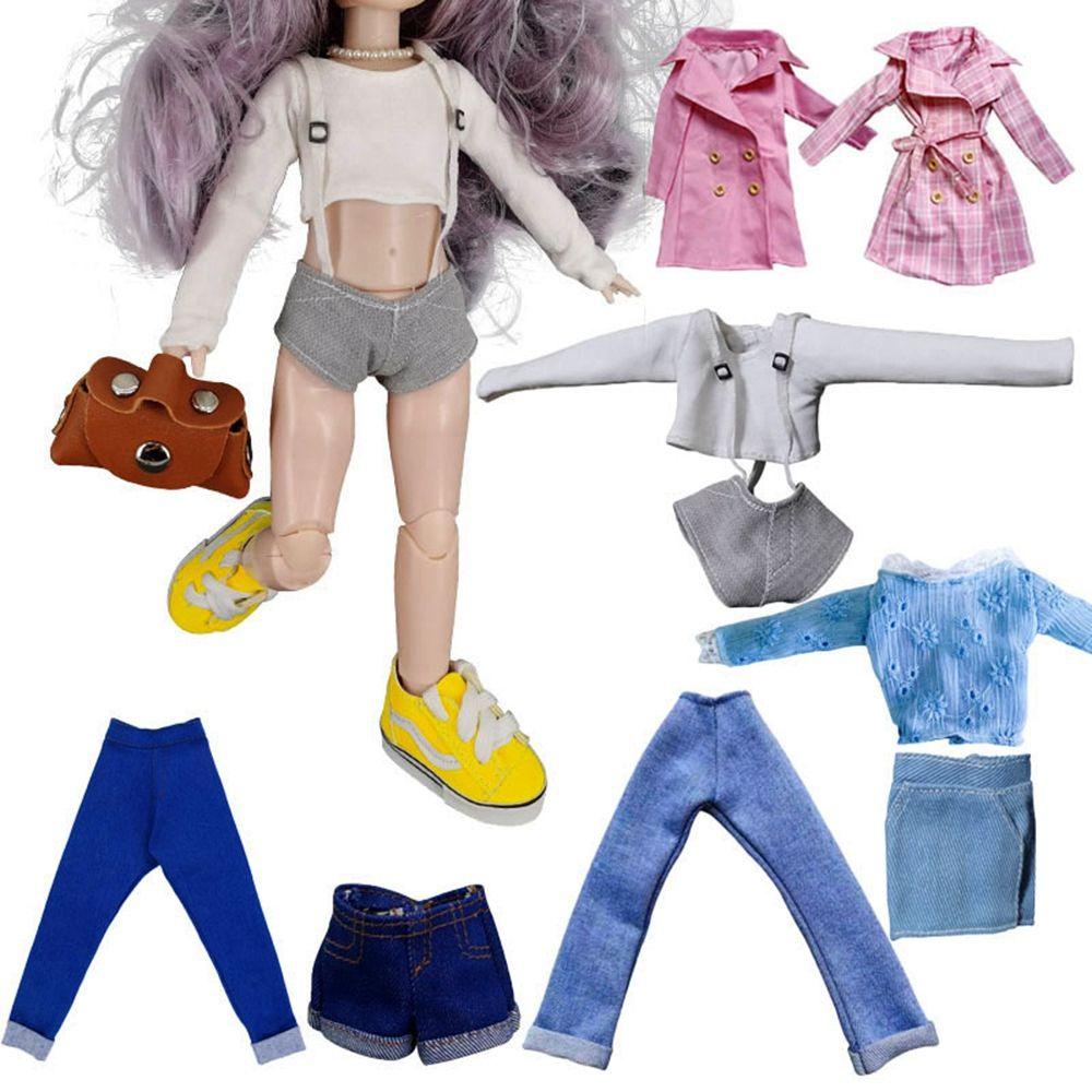 Áo Khoác Jean Thời Trang Cho Búp Bê LAYOR1 Tỉ Lệ 1 / 6