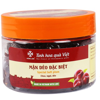 Ô mai Hồng Lam mận dẻo đặc biệt 200g