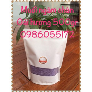 Muối ngâm chân oải hương 500gr