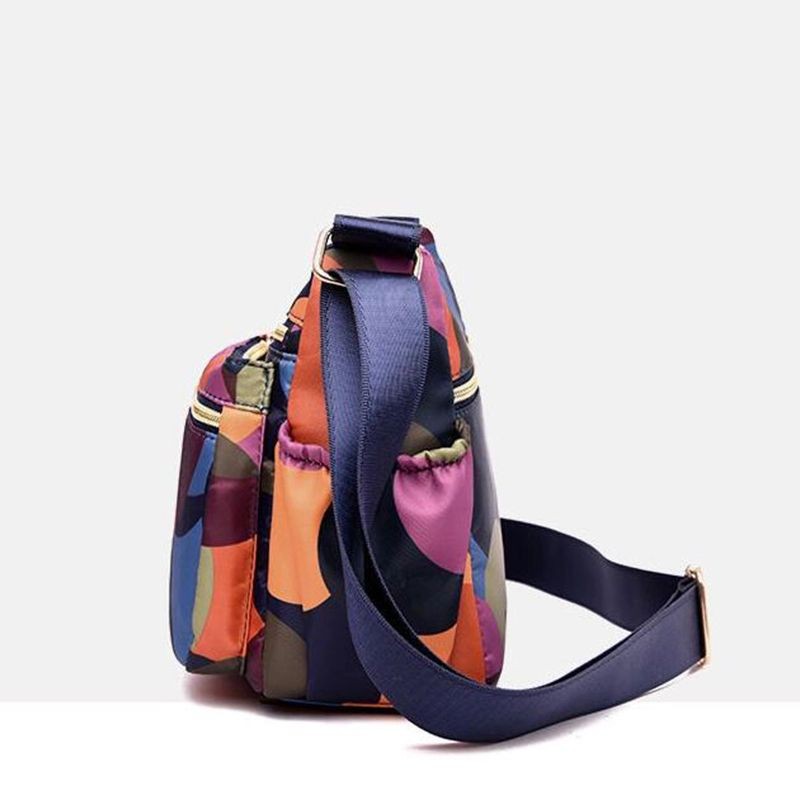 Túi Đeo Chéo Bằng Vải Nylon Chống Thấm Nước Mẫu Mới 2021 Dành Cho Nữ