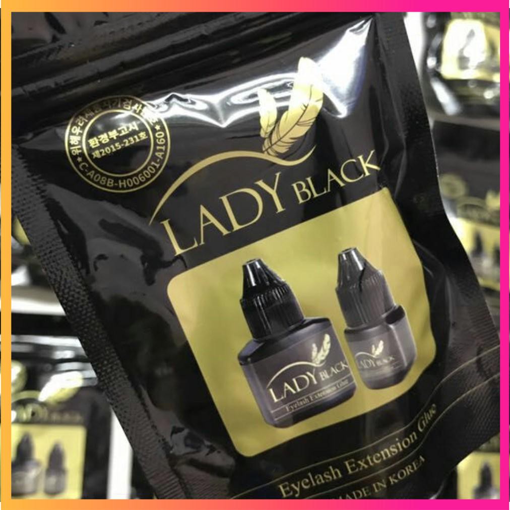 Keo Nối Mi Lady Black Chính Hãng Nhập Khẩu