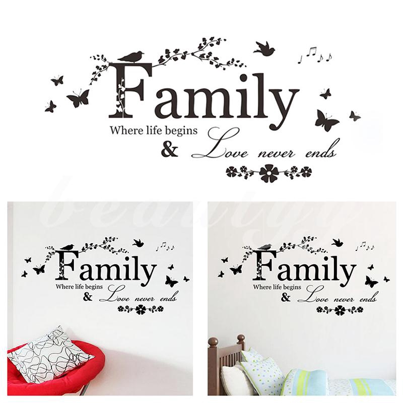 Decal dán tường chủ đề gia đình