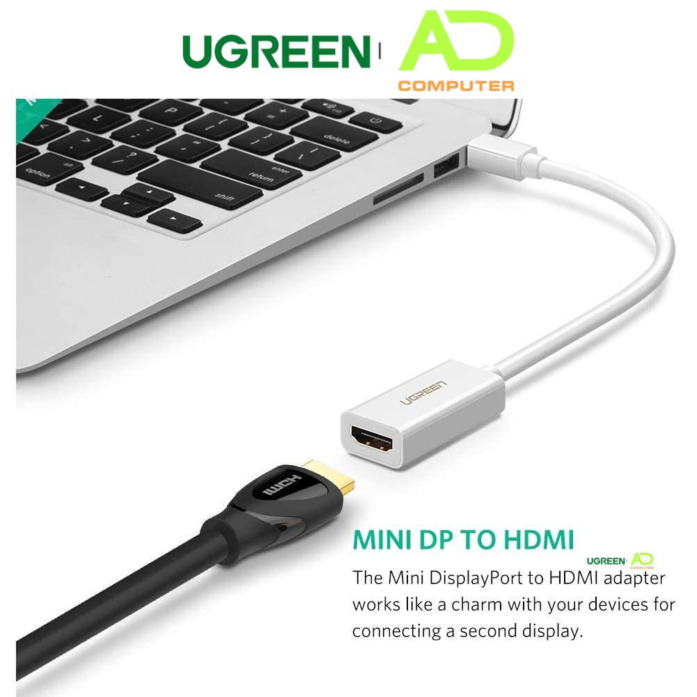 Cáp chuyển đổi Mini DisplayPort sang HDMI female UGREEN MD112 18cm