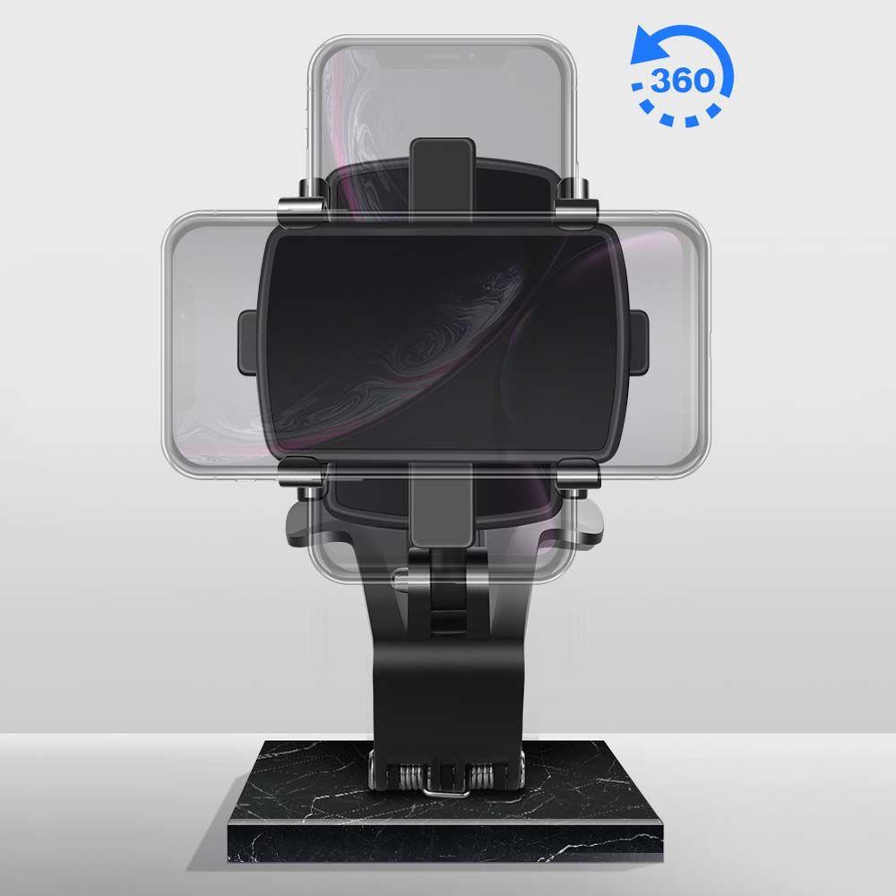 LANFY Durable Dashboard Car Phone Holder Easy installation Instrument Panel Phone Bracket Car Mobile Phone Bracket ABS Universal Easy Clip GPS Display Bracket Car Front Support Stand Multi Function Mount Stand/Multicolor