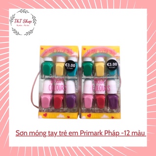 Sơn móng tay an toàn cho bé Primark Pháp - 12 màu