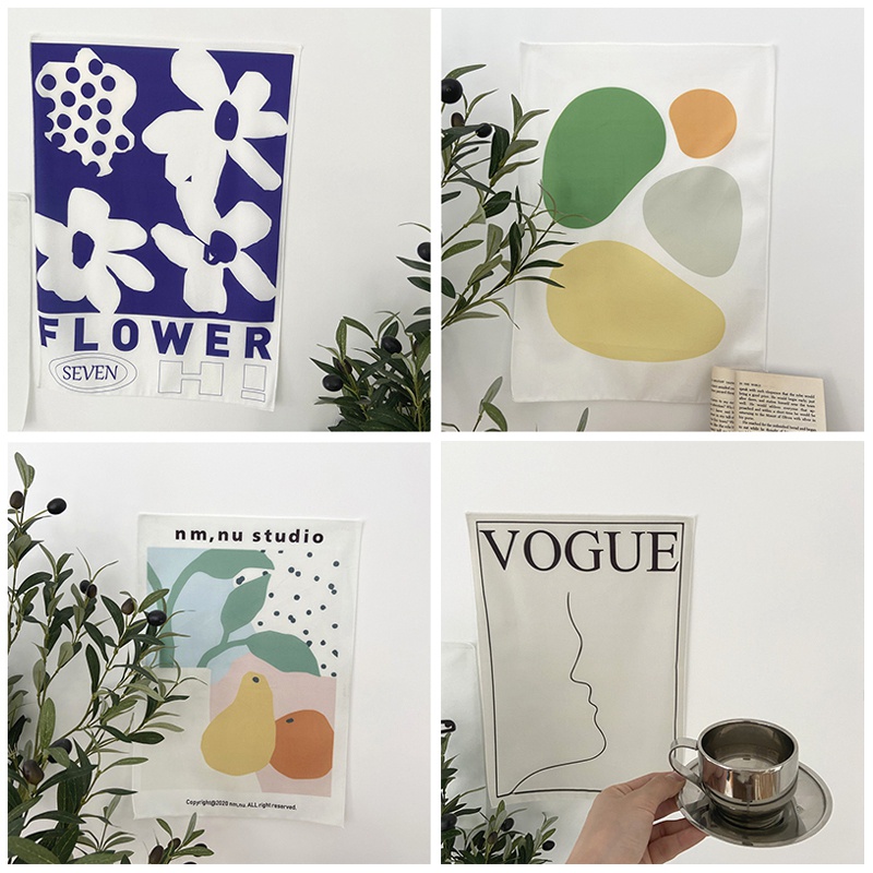 Thảm nhỏ treo tường phong cách Bắc Âu đơn giản