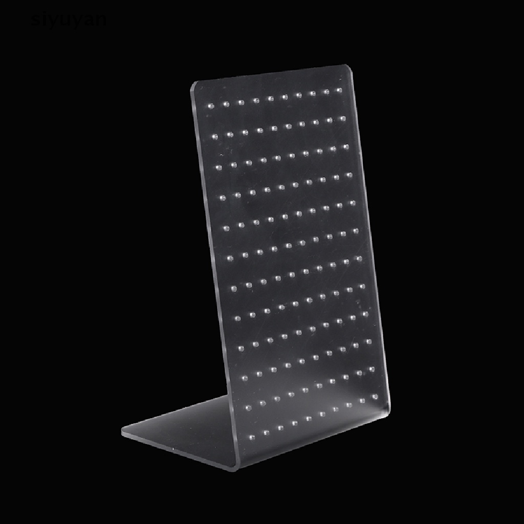 Giá Đỡ Trưng Bày Khuyên Tai 120 Lỗ Chất Liệu Acrylic