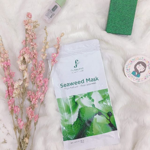 Mặt nạ hạt tảo biển Flawless Seaweed mask