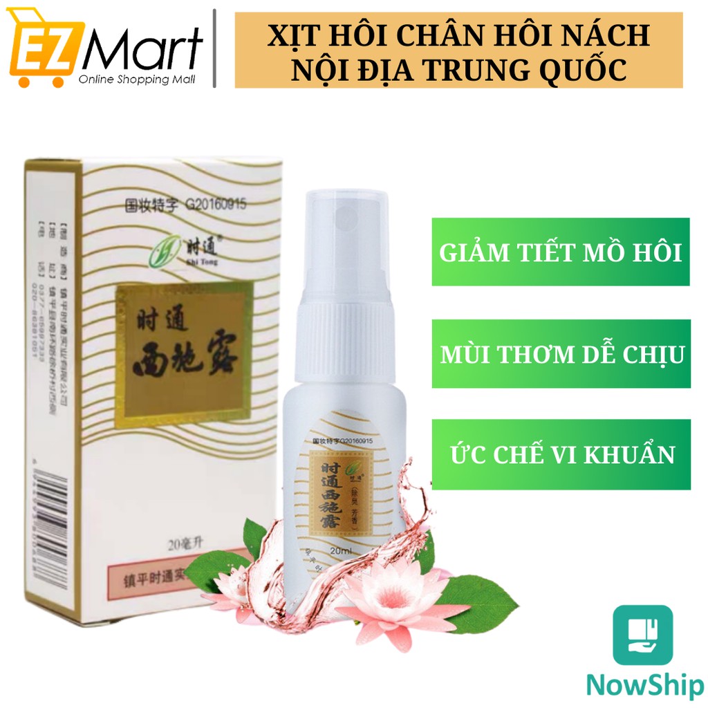 Xịt Hôi Nách Hôi Chân Hàng Nội Địa Trung