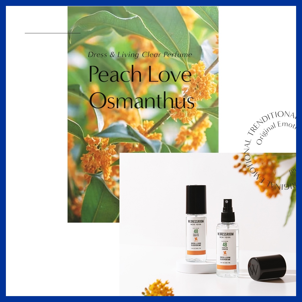 Nước hoa W.DRESSROOM LIVING CLEAR dung tích 70/ 150ml phong cách BTS Jungkook