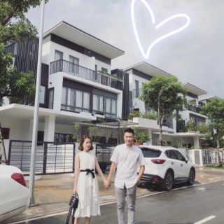 Váy liền chun eo vải dư cực đẹp