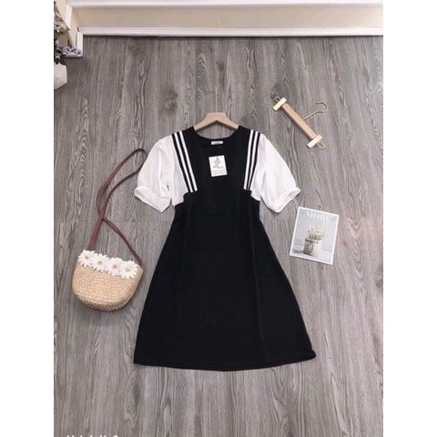 Váy bầu, đầm bầu dáng thể thao, trẻ trung, năng động, chất vải cotton mềm mát, freesize dưới 68kg