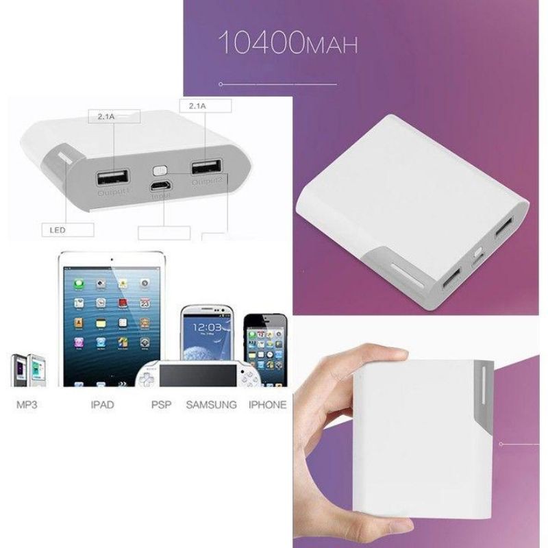 Sạc dự phòng Arun chính hãng 10400mah