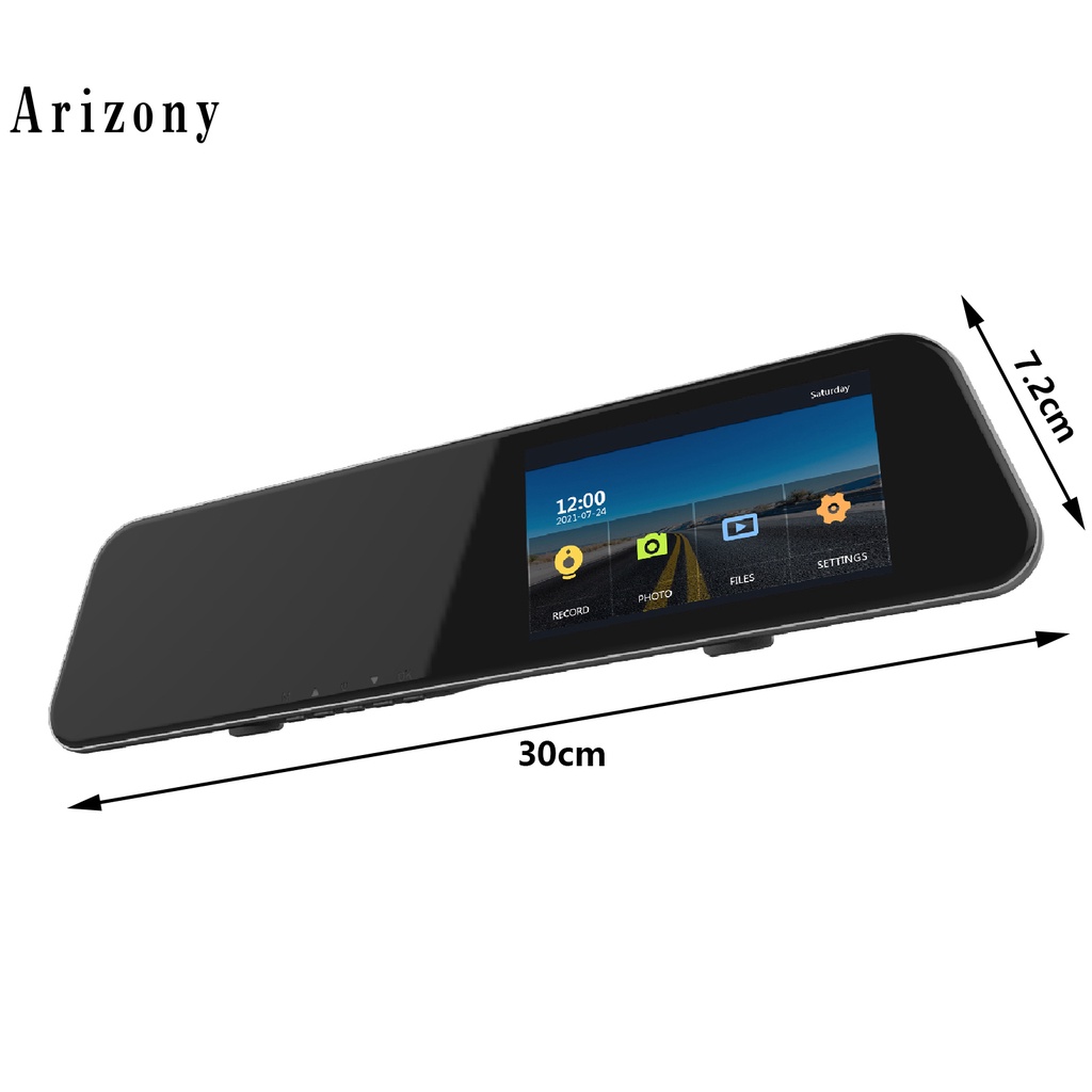 Camera chiếu hậu tích hợp màn hình 4.5 inch đa năng tiện dụng cho xe hơi | BigBuy360 - bigbuy360.vn