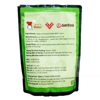 Bột Trà Xanh Matcha Đài Loan 500g