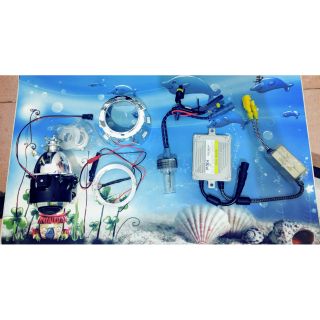 Đủ bộ gương cầu Bi-xenon Mori 2,5 inch