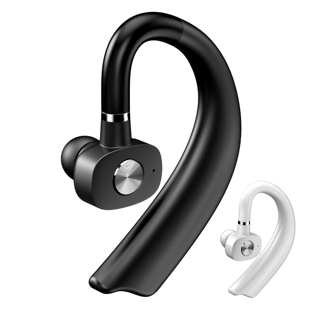 Bluetooth Headset Wireless Hanging Earphone In-Ear Business Handsfree Single Headphone For Android iPhone