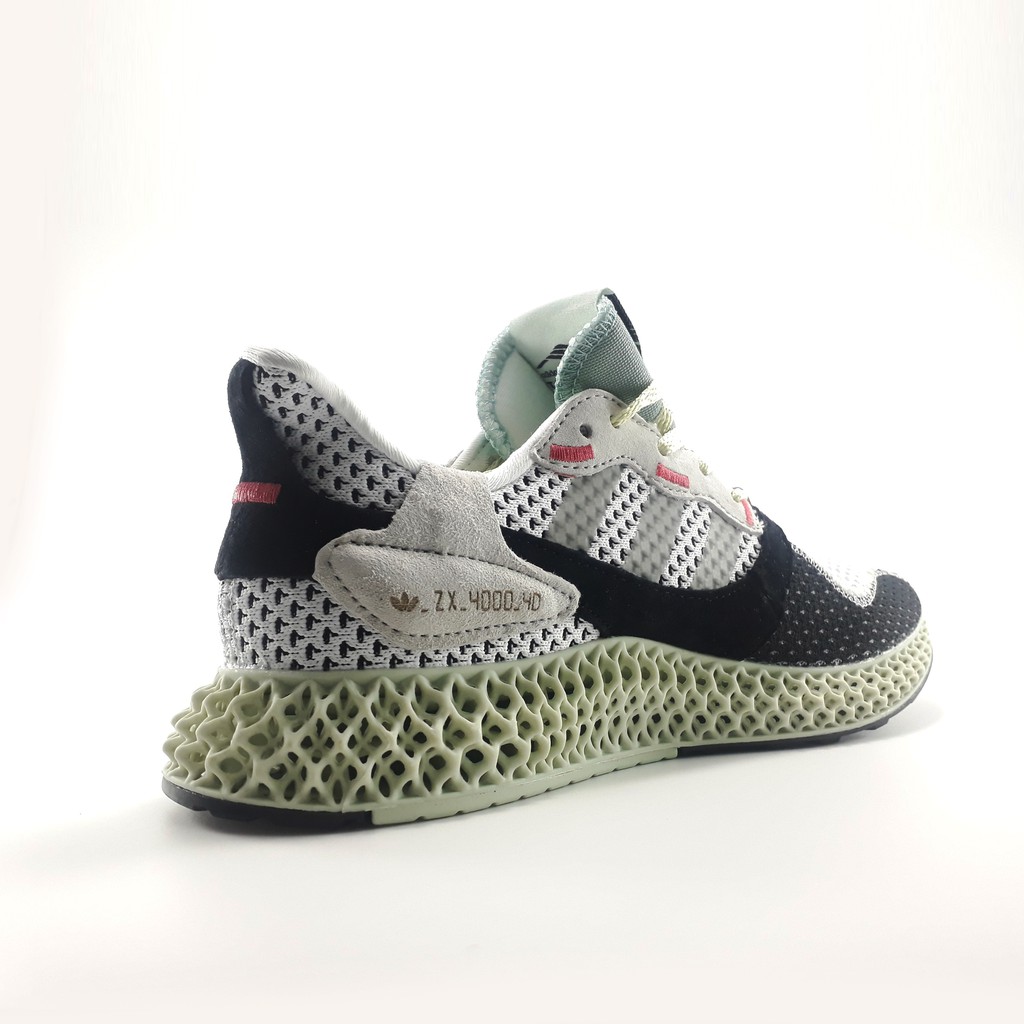[video+ảnh thực] Giày Sneaker ZX 4000 4D white Grey
