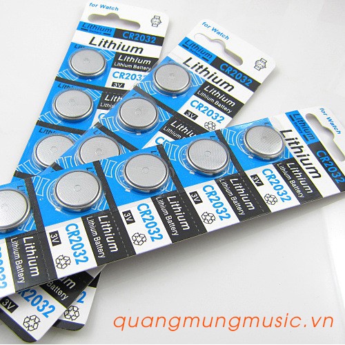 Pin CMOS CR2032 Lithium 3V Pin đồng xu cho máy lên dây, máy tính, cân điện tử