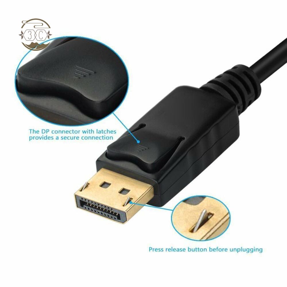 Đầu Chuyển Đổi Từ Displayport Dp Sang Hdmi / Dvi / Vga 1080p | BigBuy360 - bigbuy360.vn