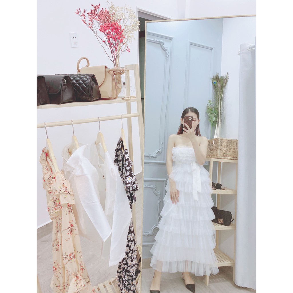 [Mã WASTGO hoàn 10% xu đơn 99k] Đầm dự tiêc sang chảnh xếp tầng Verosa Dress | BigBuy360 - bigbuy360.vn