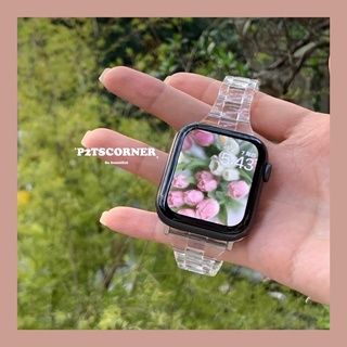 Dây applewatch nhựa trong bản nhỏ